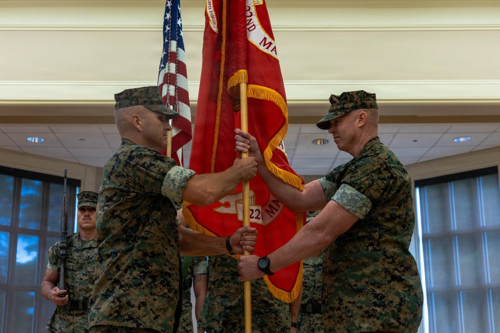 22nd MEU Change of Command Ceremony