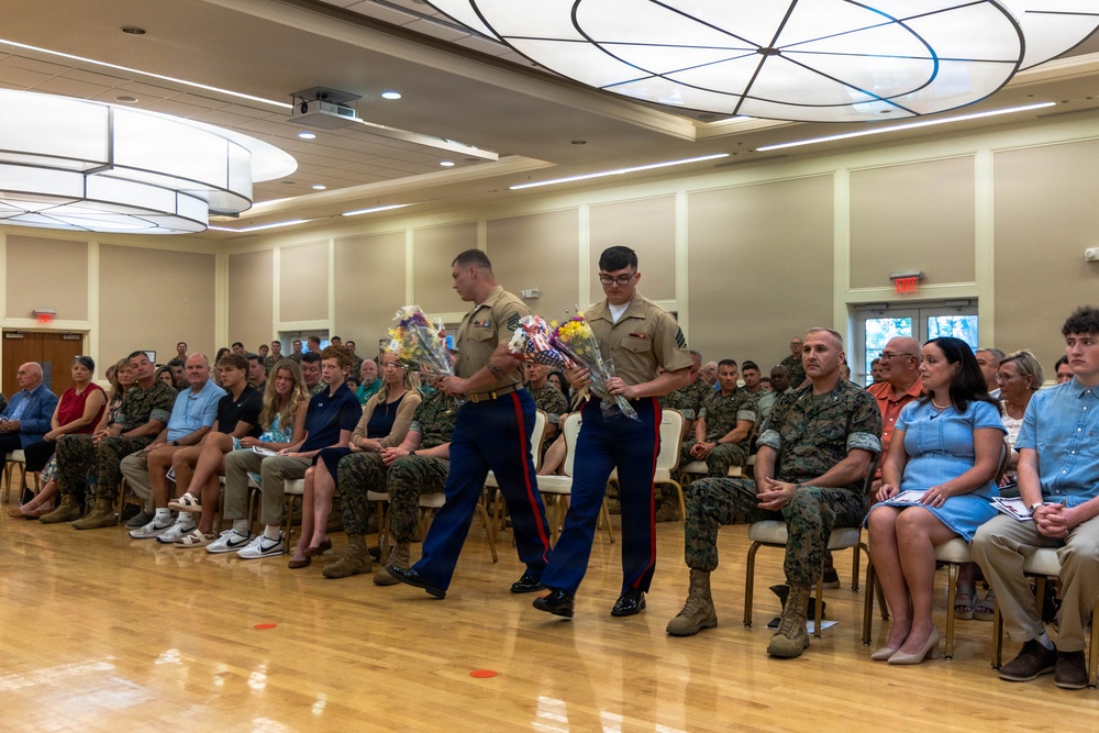 22nd MEU Change of Command Ceremony