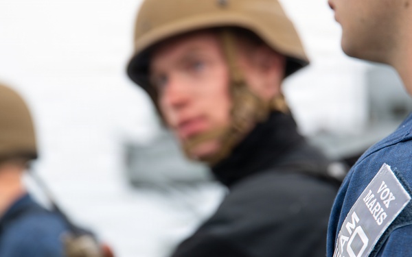 USS Mount Whitney Arrives in Zeebrugge, Belgium