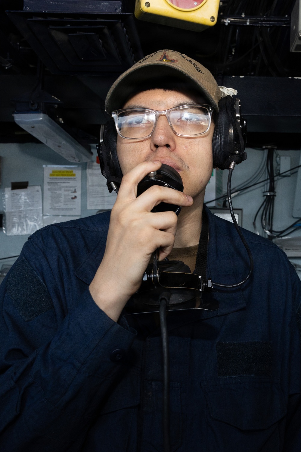 USS George H.W. Bush Sailors Stand the Watch