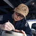 USS George H.W. Bush Sailors Stand the Watch