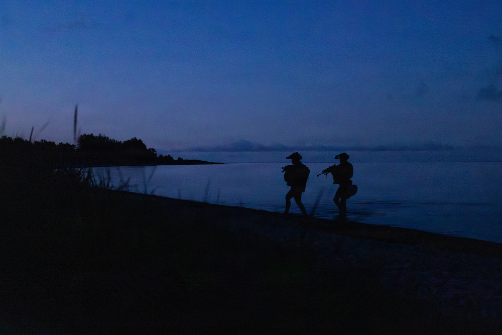 U.S. Marines show lethality during tactical exercise in the Gulf of Finland