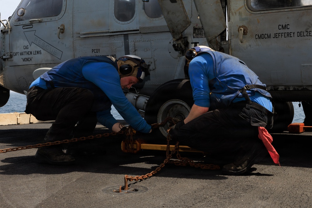 USS George H.W. Bush Daily Operations