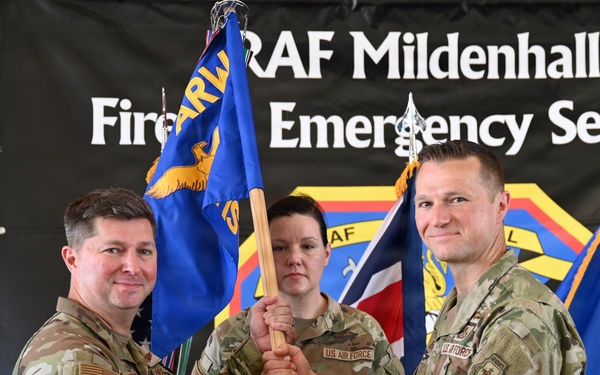 100th MSG welcomes new commander to RAF Mildenhall