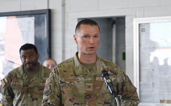 100th MSG welcomes new commander to RAF Mildenhall
