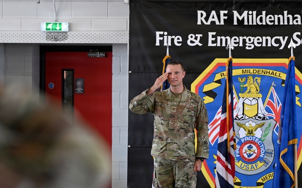 100th MSG welcomes new commander to RAF Mildenhall