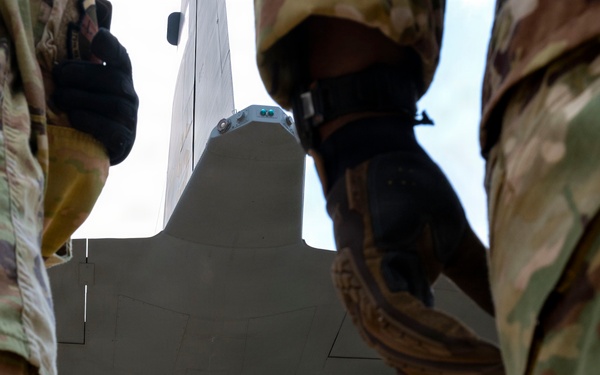 Airman train for patient transport operations