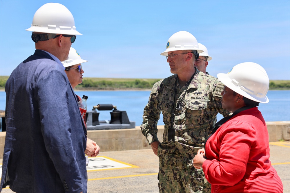 NAVFAC Visits SWFLANT Facilities