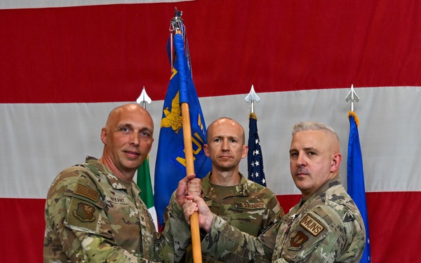 31st Munitions Squadron welcomes new commander in Change of Command ceremony