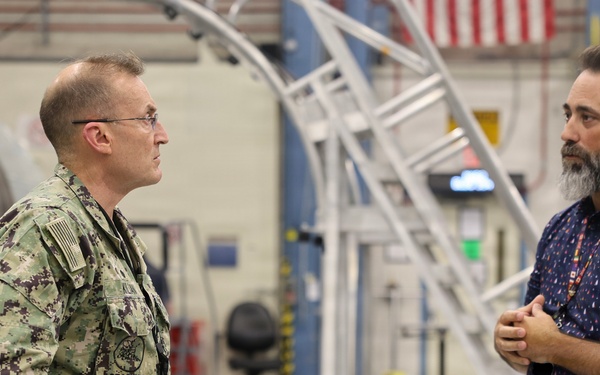 NAVFAC Visits SWFLANT Facilities