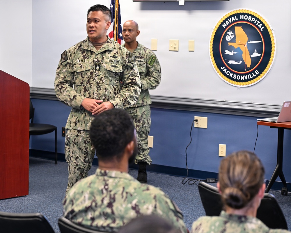 PERS-407 Fleet Engagement visits NH Jacksonville