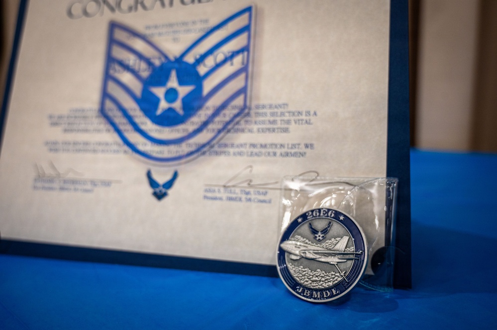 E-6 loading… JB MDL recognizes newest technical sergeants