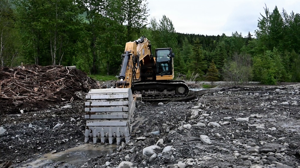 Resurrection Creek Restoration Project on Chugach National Forest