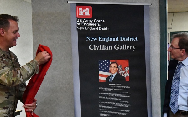 Retired Legal Advisor Joseph McInerny Inducted Into Distinguished Civilian Gallery