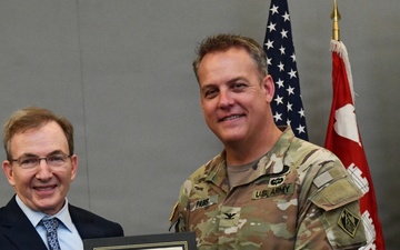 Retired Legal Advisor Joseph McInerny Inducted Into Distinguished Civilian Gallery