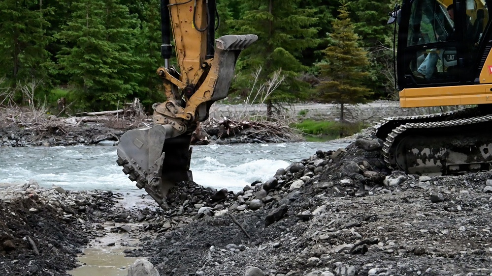 Resurrection Creek Restoration Project on Chugach National Forest