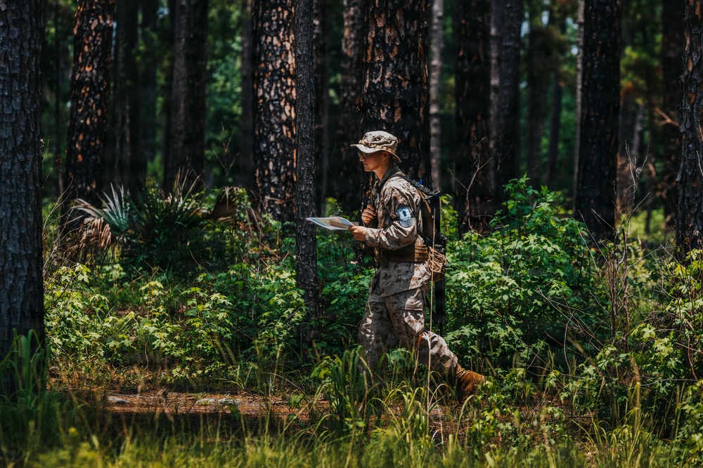 Alpha Company Land Navigation