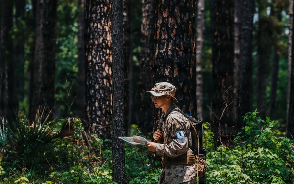 Alpha Company Land Navigation