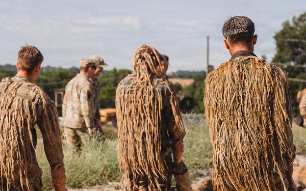 1-112th Infantry Recon squads conduct ‘ghille wash’ training event