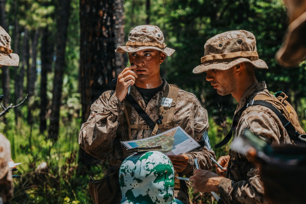 Alpha Company Land Navigation