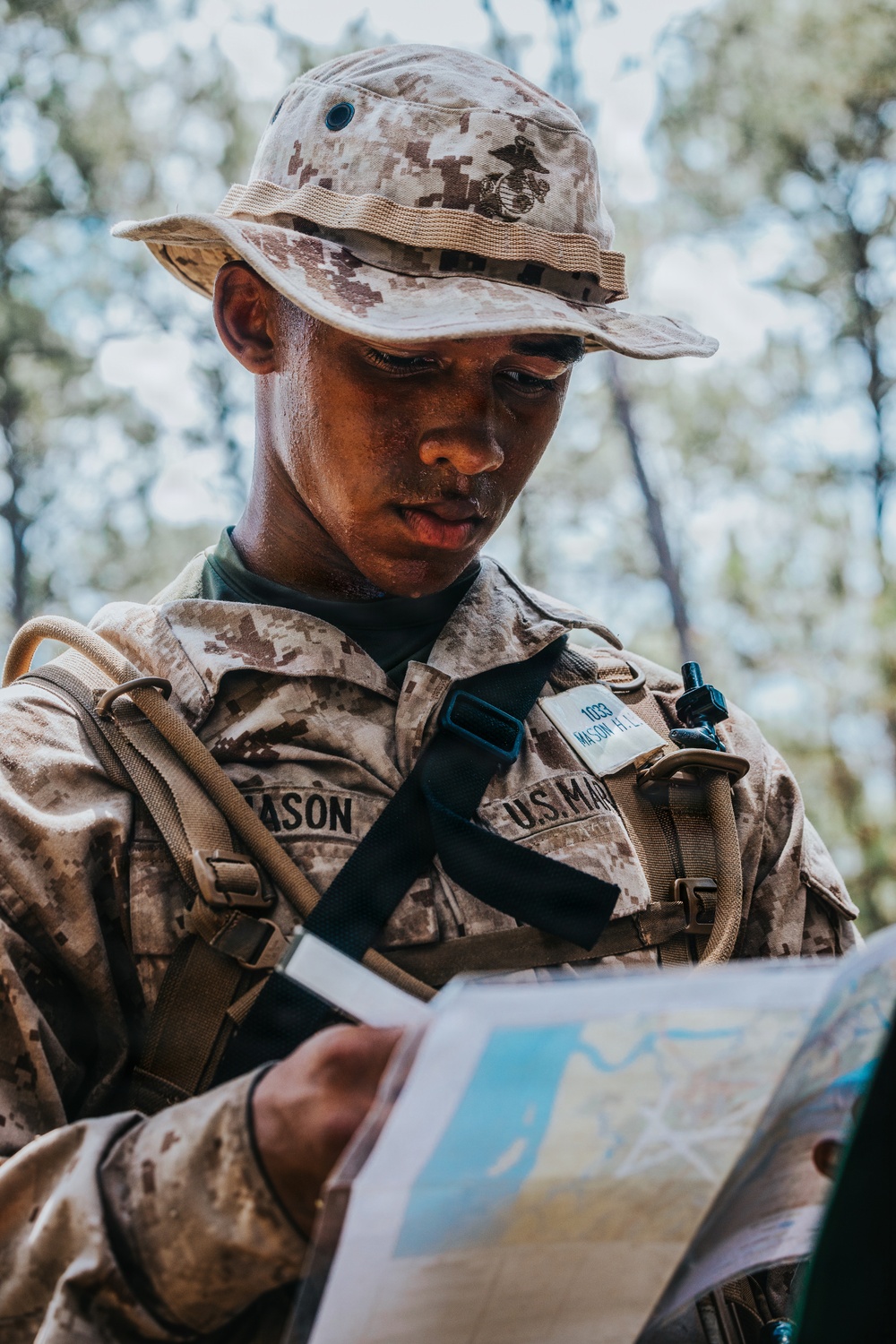 Alpha Company Land Navigation