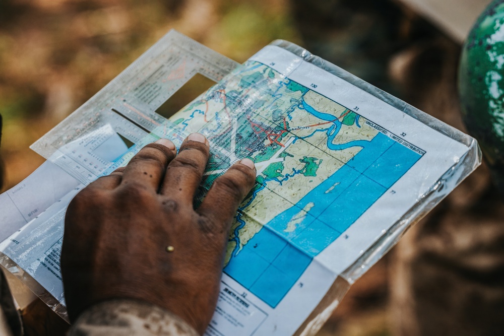 Alpha Company Land Navigation