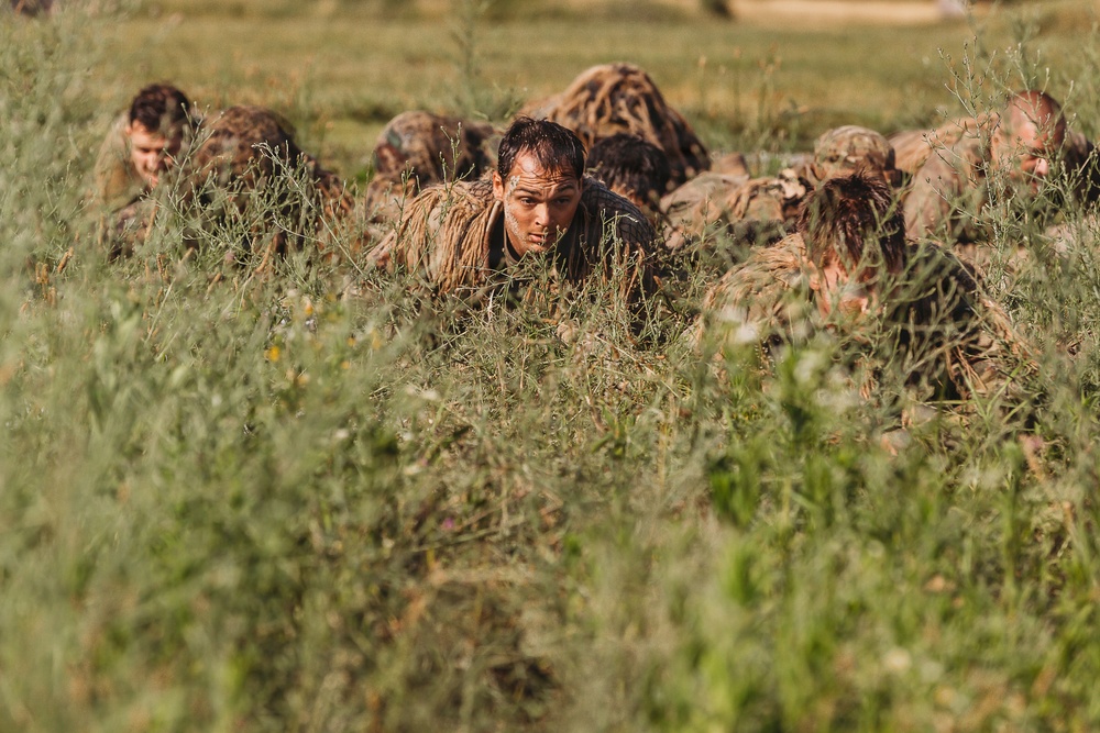 1-112th Infantry Recon squads conduct ‘ghille wash’ training event