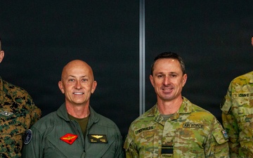 3rd MAW CG Meets with Royal Australian Air Force Air Warfare Center