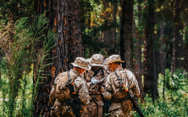 Alpha Company Land Navigation