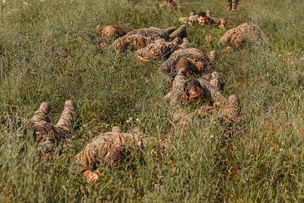 1-112th Infantry Recon squads conduct ‘ghille wash’ training event
