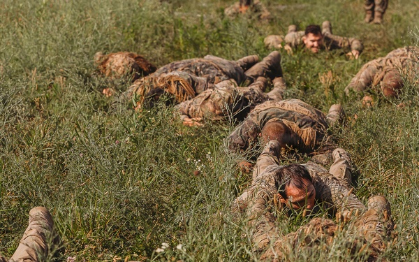1-112th Infantry Recon squads conduct ‘ghille wash’ training event