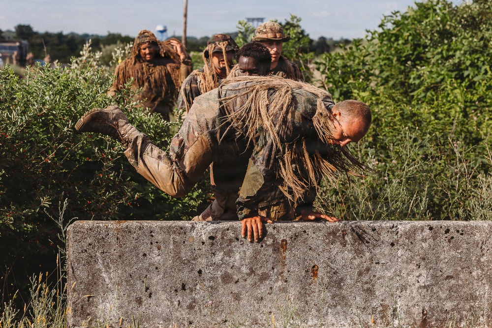 1-112th Infantry Recon squads conduct ‘ghille wash’ training event