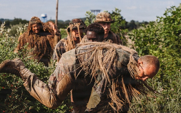 1-112th Infantry Recon squads conduct ‘ghille wash’ training event