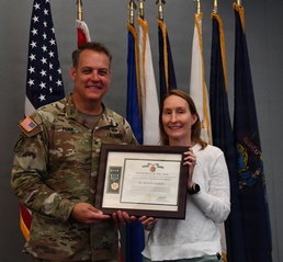 New England District Hydrology Chief Honored with Civilian Service Commendation Medal