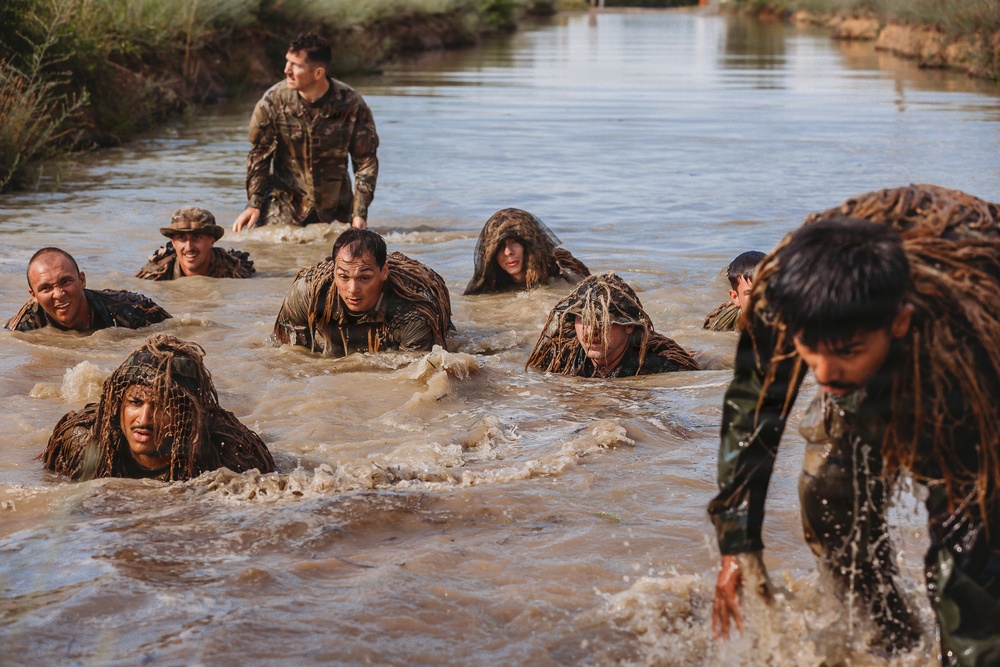 1-112th Infantry Recon squads conduct ‘ghille wash’ training event