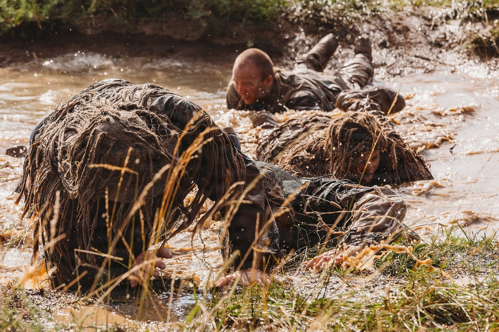 1-112th Infantry Recon squads conduct ‘ghillie wash’ training event