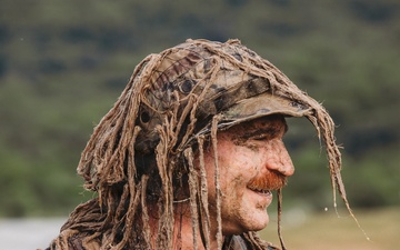 1-112th Infantry Recon squads conduct ‘ghillie wash’ training event