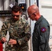 3rd MAW CG Meets with Marine Rotational Force-Darwin Marines