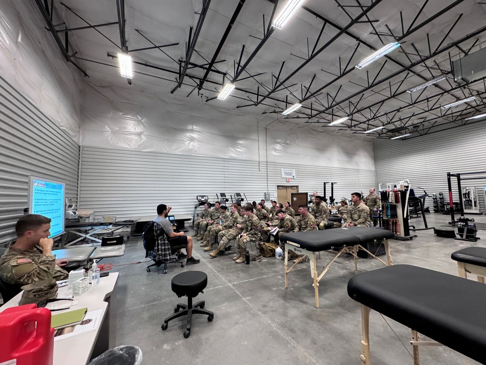 Bulldog Brigade medical leaders conduct heat illness and injury control training