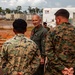 3rd MAW CG Meets with Marine Rotational Force-Darwin Marines