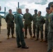 3rd MAW CG Meets with Marine Rotational Force-Darwin Marines