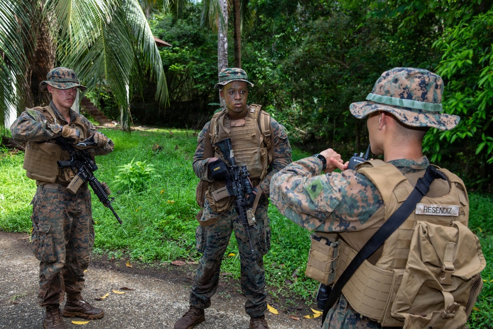 10th Marine Regiment conducts PEX with Panamanian partners