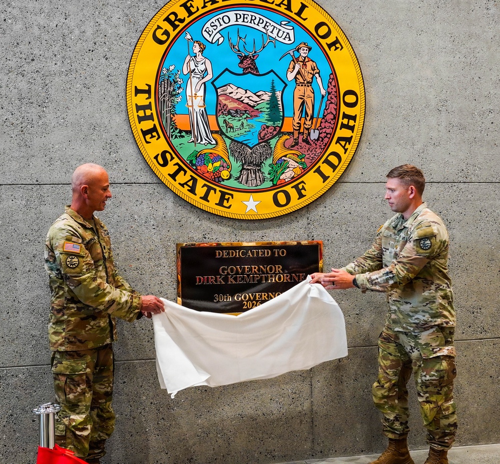 Dirk Kempthorne Readiness Center Dedication