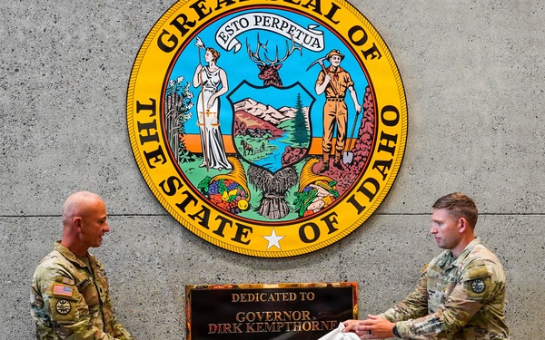 Dirk Kempthorne Readiness Center Dedication