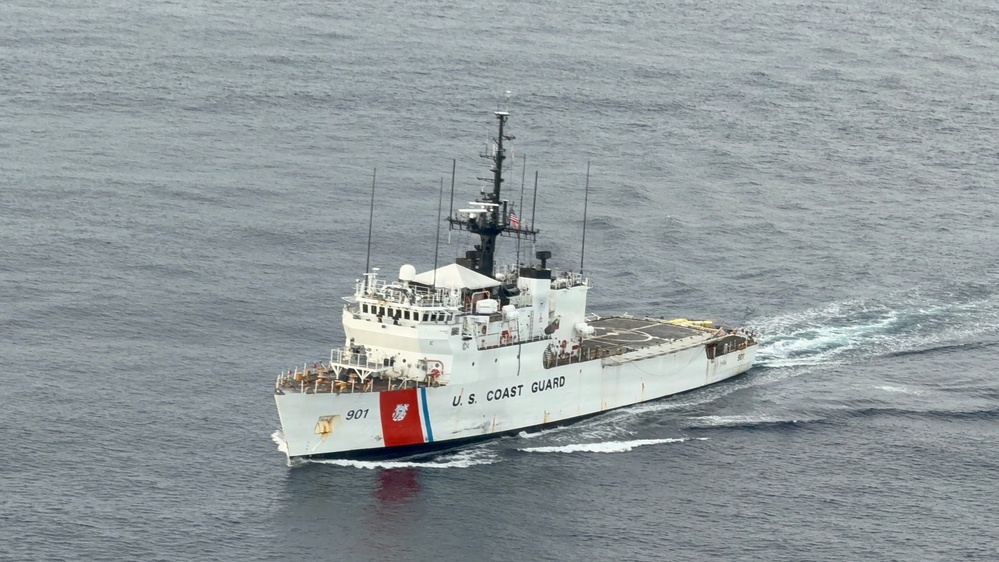 Coast Guard Cutter Bear returns home following a counter-narcotic patrol in the Eastern Pacific Ocean