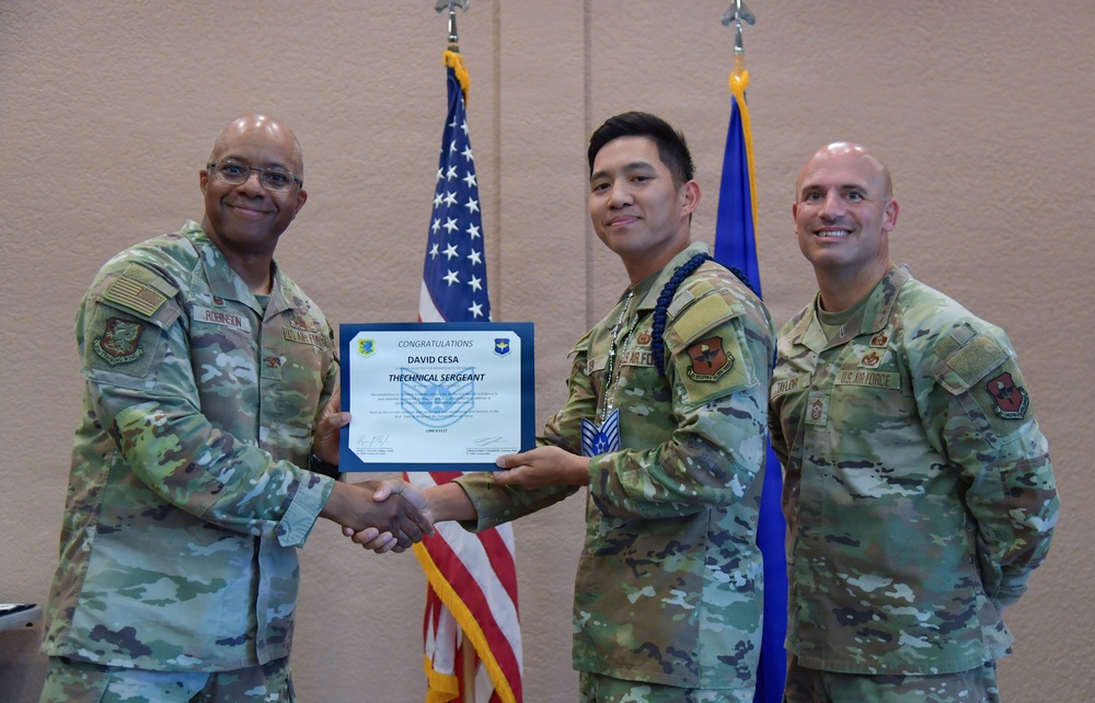 Keesler's newest technical sergeants recognized