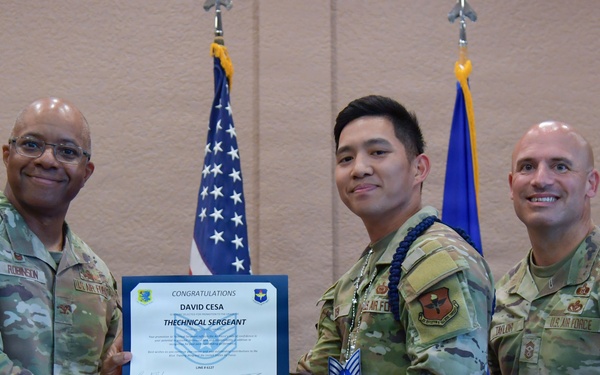 Keesler's newest technical sergeants recognized