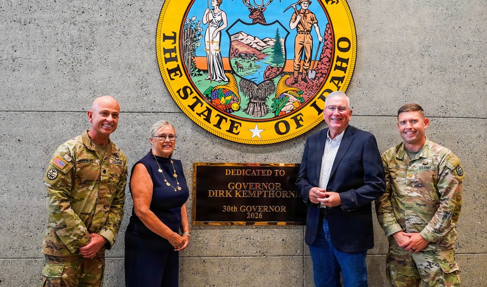 Dirk Kempthorne Readiness Center Dedication