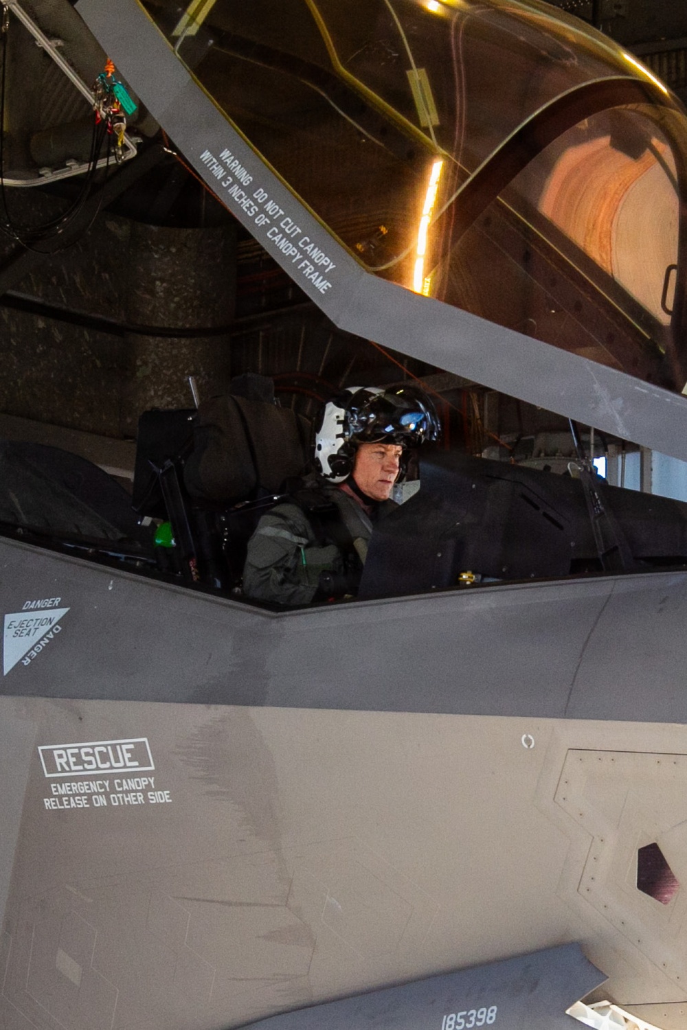 3rd MAW CG flies RAAF F-35A for Air Warfare Instructor Course