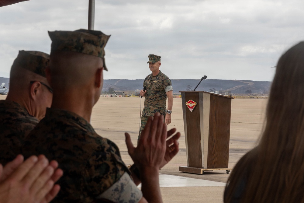 3rd MAW Sergeant Major Relief and Appointment